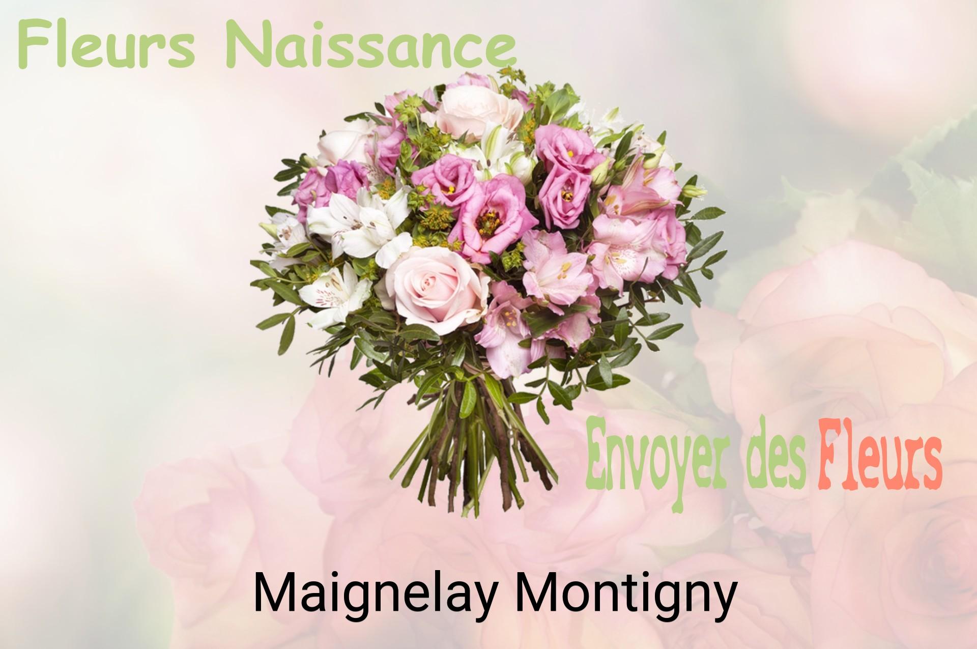 Bouquet de fleurs de naissance livré à Maignelay-Montigny